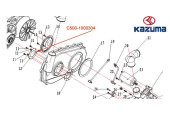 Placa de presión Kazuma jaguar 500CC
