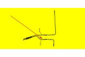 parking brake câble left section XYJK800 4WD