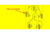 brake cylinder, front left XYUTV800 4WD