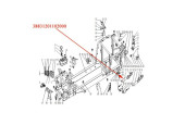 marmitta componente-destra guscio in alluminio XYJK800
