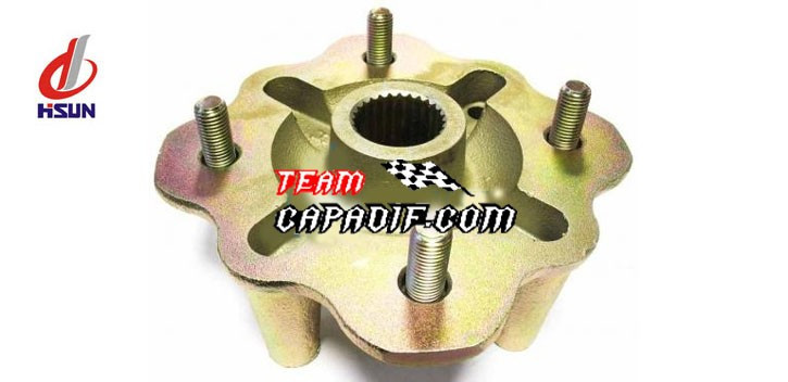 Cubo de rueda delantera Hisun 400 Cubo de rueda delantera Hisun 400