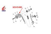 camshaft sprocket Hisun 400