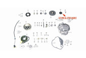 Kinroad  250 cc Pignon couronne de démarreur