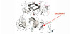 Silenziatore di scarico Kinroad 250 cc