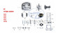 kit molle per valvole kinroad 150 cc
