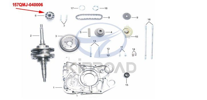 Oil Pump KINROAD 150 CC