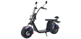 Brexit Citycoco Harley scooter électrique EEC