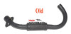 Tubo di scarico Kinroad 250 cc