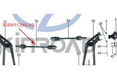 Kinroad XT1100GK Antriebswelle rechts lang