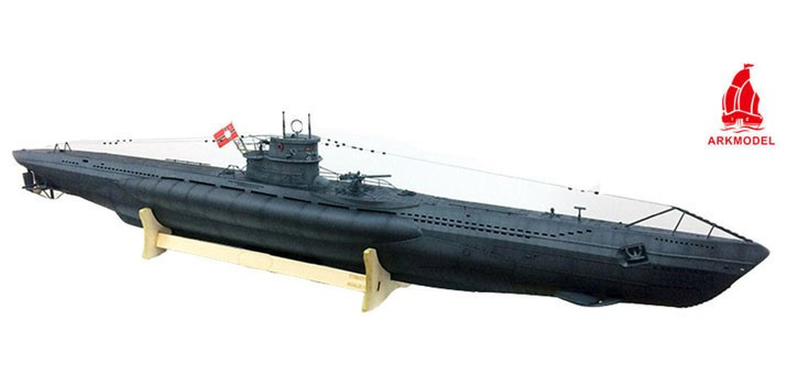 Copytec Stemma U-Boot U9 Sottomarino BW - Patch Ricamato Con Velcro, 75 X 65 Mm, Militare Marine S-188 #30597