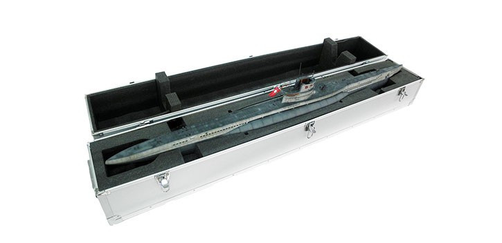 Caja de aleación de aluminio para el submarino 1 48 tipo VIIC. Caja de aleación de aluminio para el submarino 1 48 tipo VIIC.