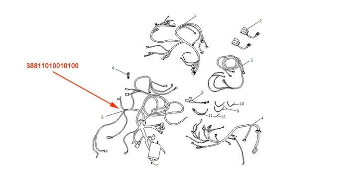 ENGINE WIRE HARNESS ENGINE WIRE HARNESS