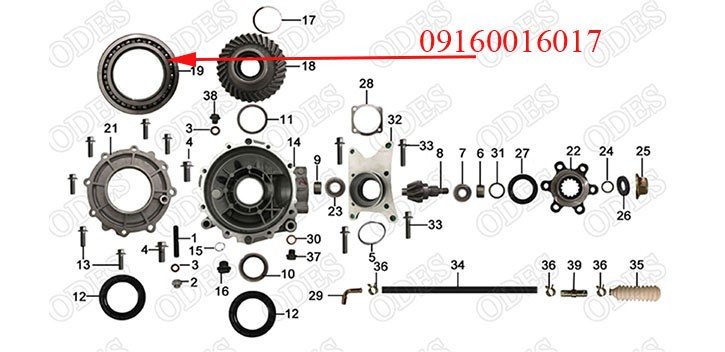 Deep Groove Ball Bearing 16017