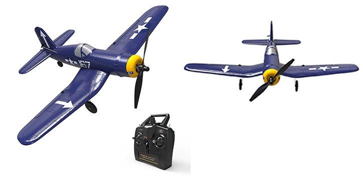 RC Corsair F4U Airplane Xpilot One Key Aerobatic 761-8 RTF