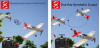 Mini Mustang P51D 4-Ch Aereo con stabilizzatore Xpilot 