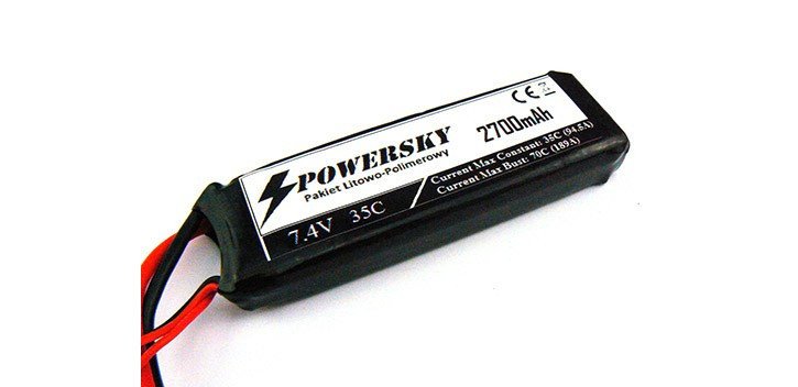 PowerSky LiPo 7.4V 2700mAh 2S 35C