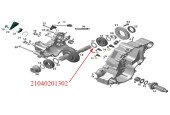 THRUST WASHER   21040201302