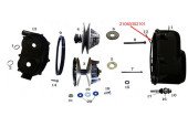 Gasket   Clutch cover    Odes 800