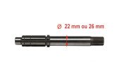 SHAFT, INPUT (SINGLE SHAFT) KINROAD 250CC