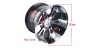 12-inch Aluminum Alloy Wheels for ATV/Buggy